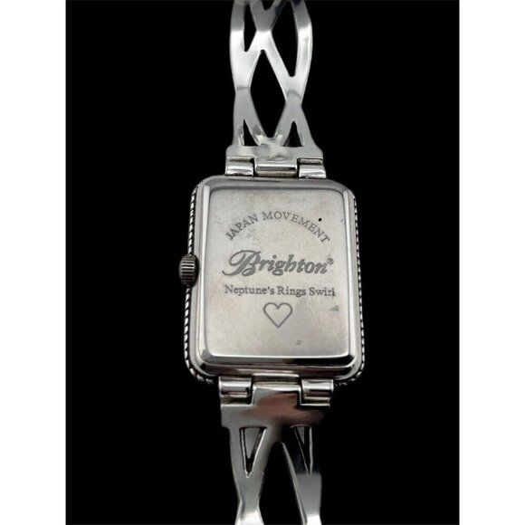 Brighton Neptune’s Rings Swirl Bracelet Watch With Clear Swarovski® Crystals main image 6